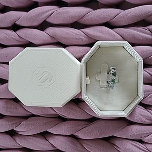 Swarovski Ortyx Cocktail Ring Green